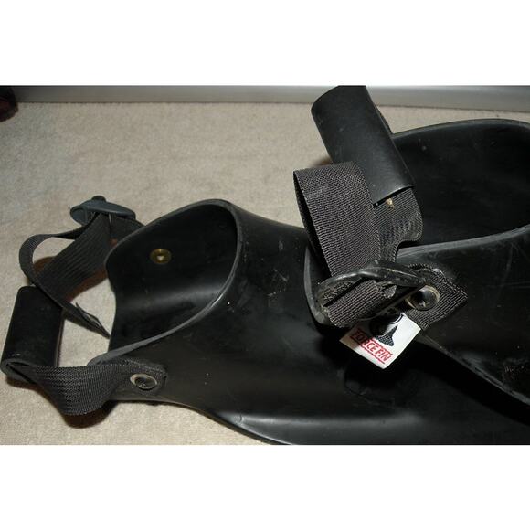 Original Force Fin Scuba Diving Adjustable Heel Strap Adult Black Snorkeling USA - Picture 3 of 3